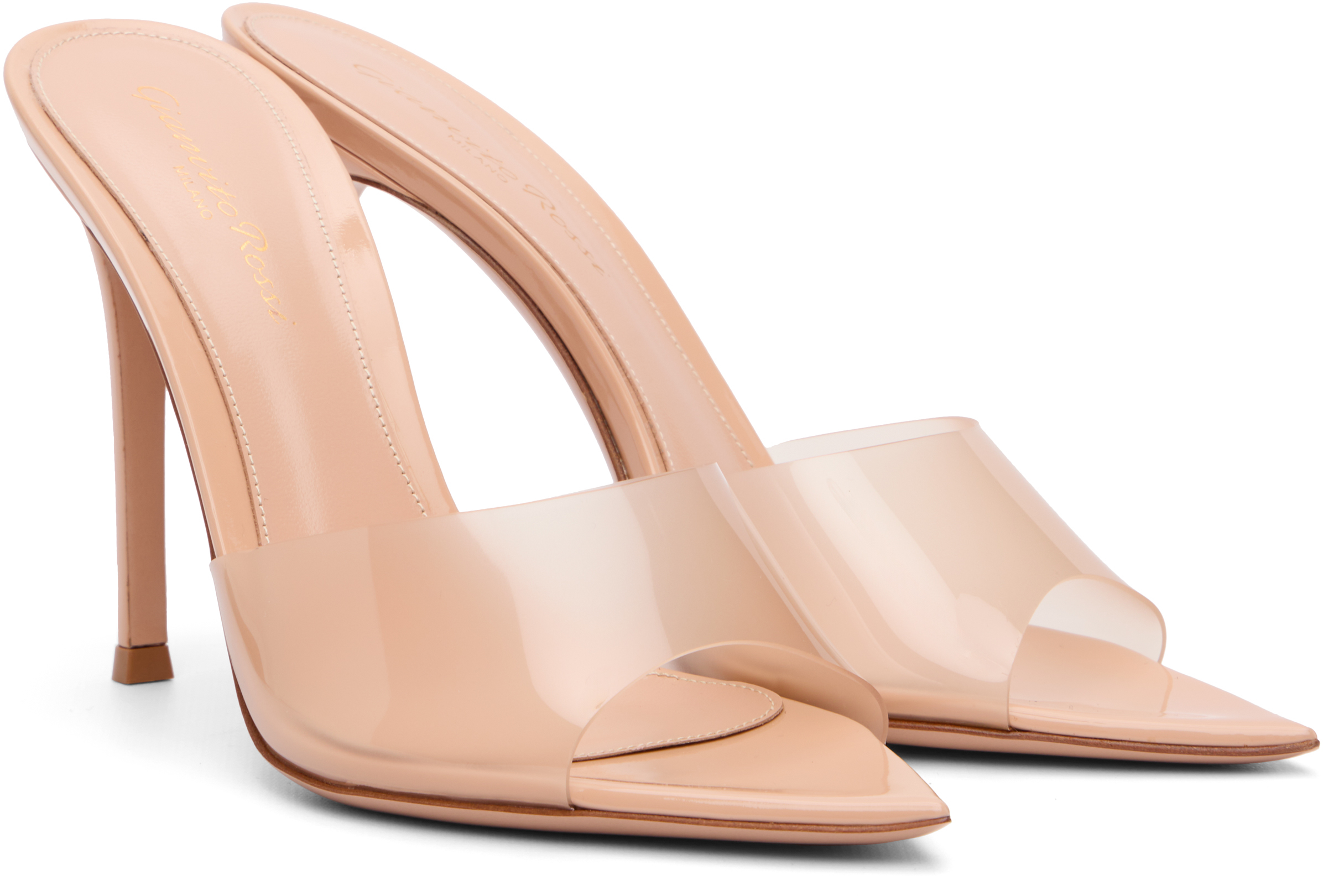 Beige Elle Heeled Sandals