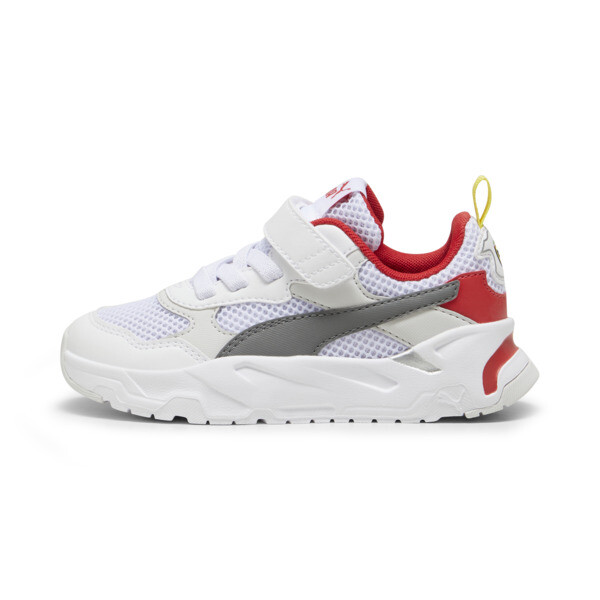 PUMA Scuderia Ferrari Trinity Little Kids' Sneakers in White