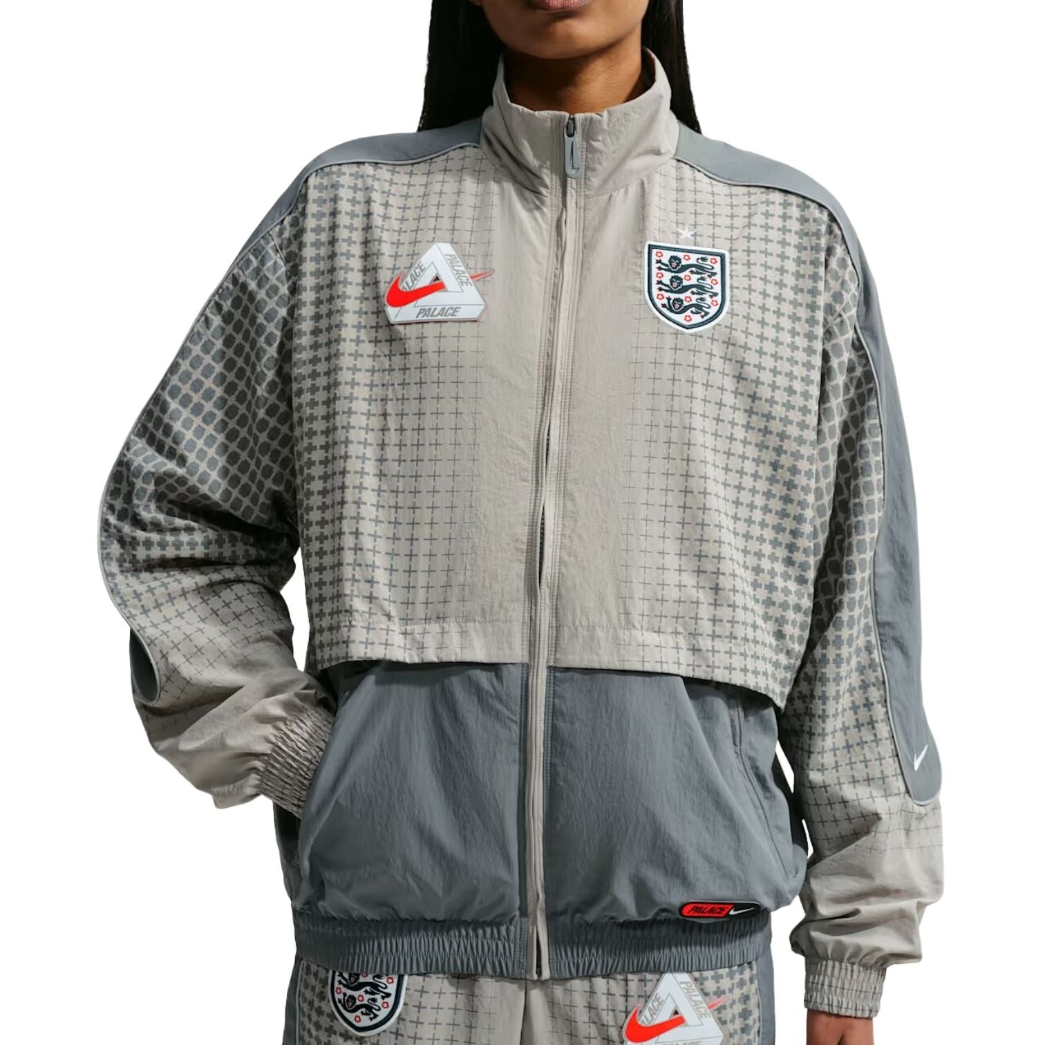 X England x Palace Cryoshot Track Jacket 'Grey'