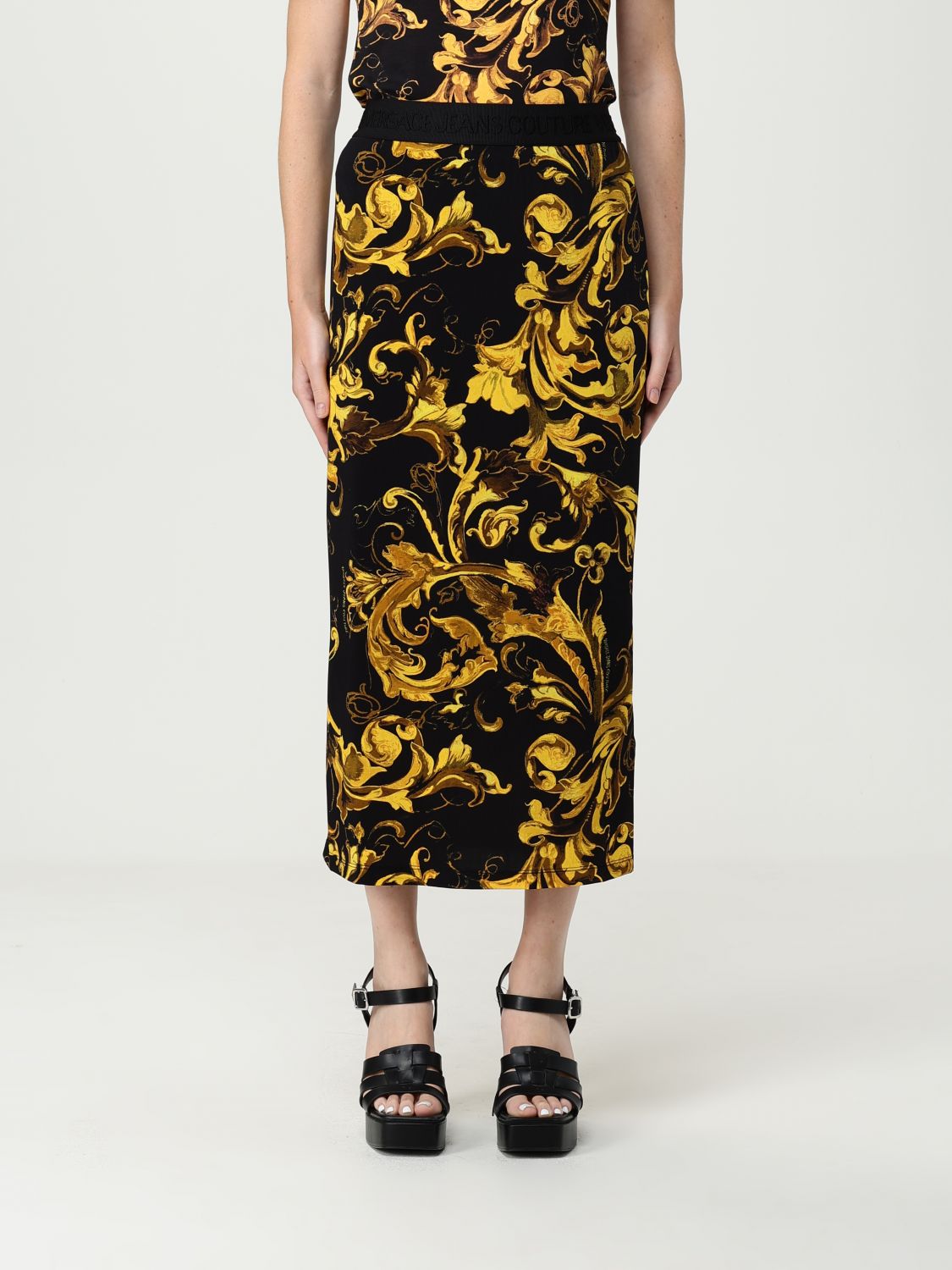 Skirt Woman color Black