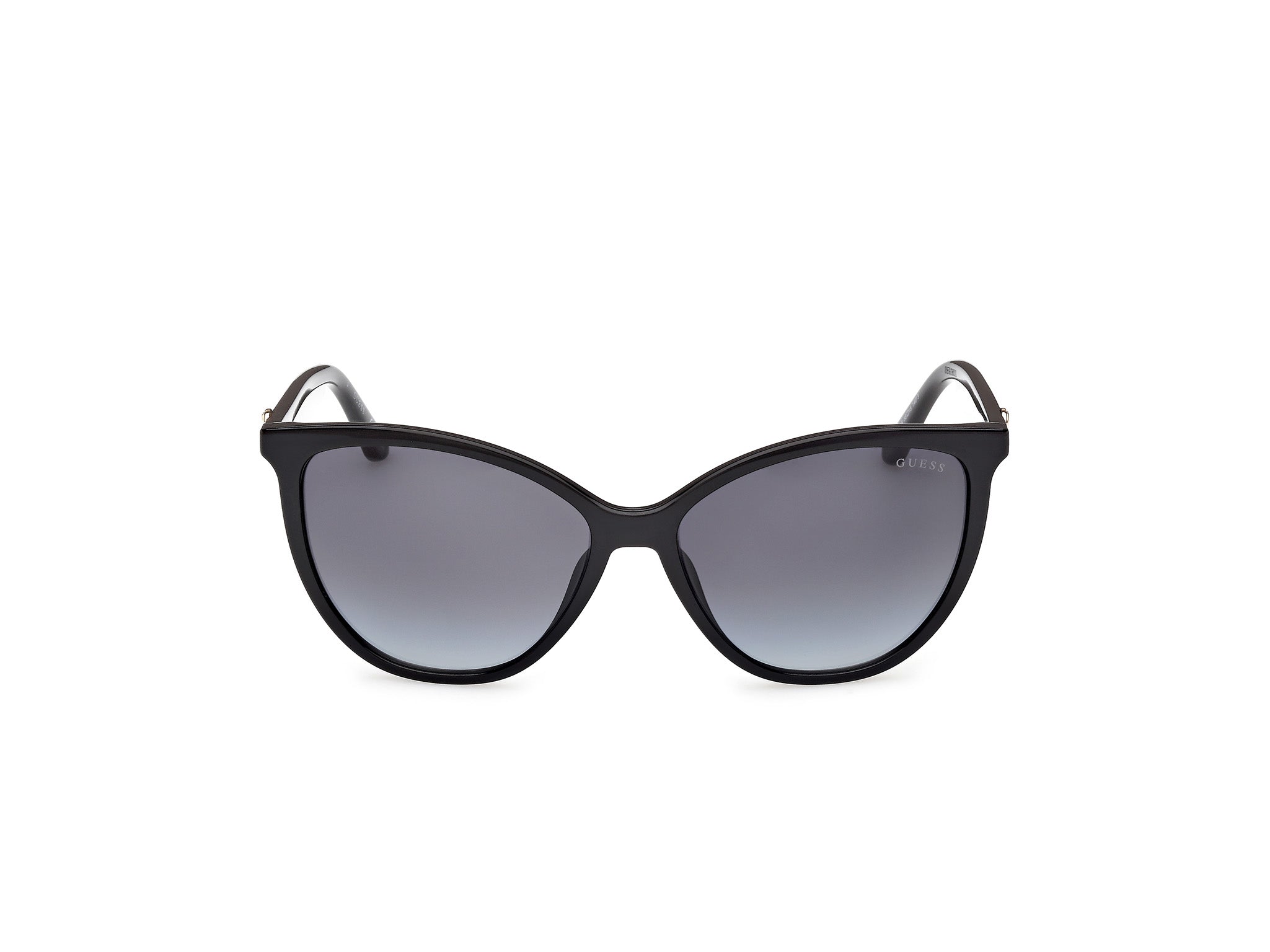 Guess Mujer Guess GU00256 01B Gafas de sol Inyectado Negro Fumar Cat Eye Norma