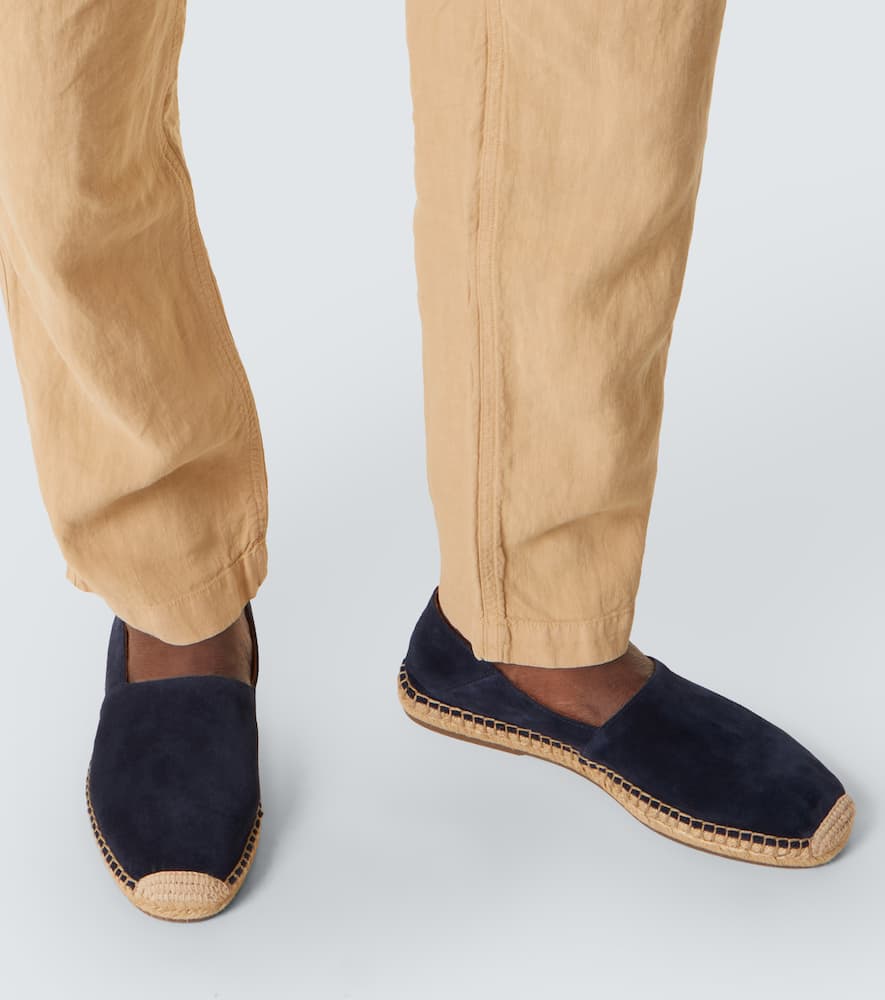 Linen straight pants