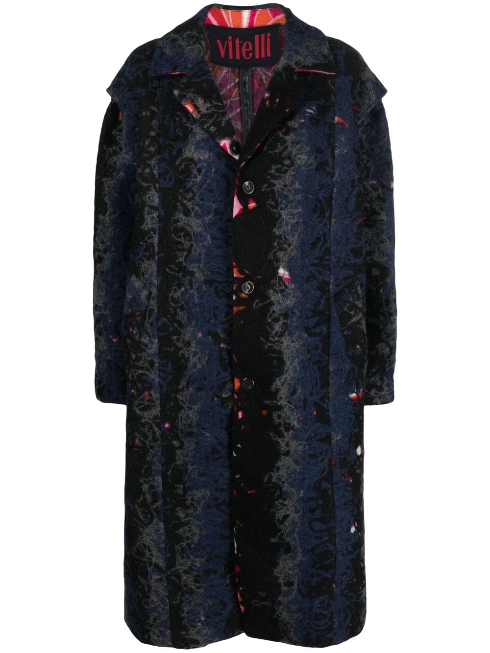 - Printed Coat