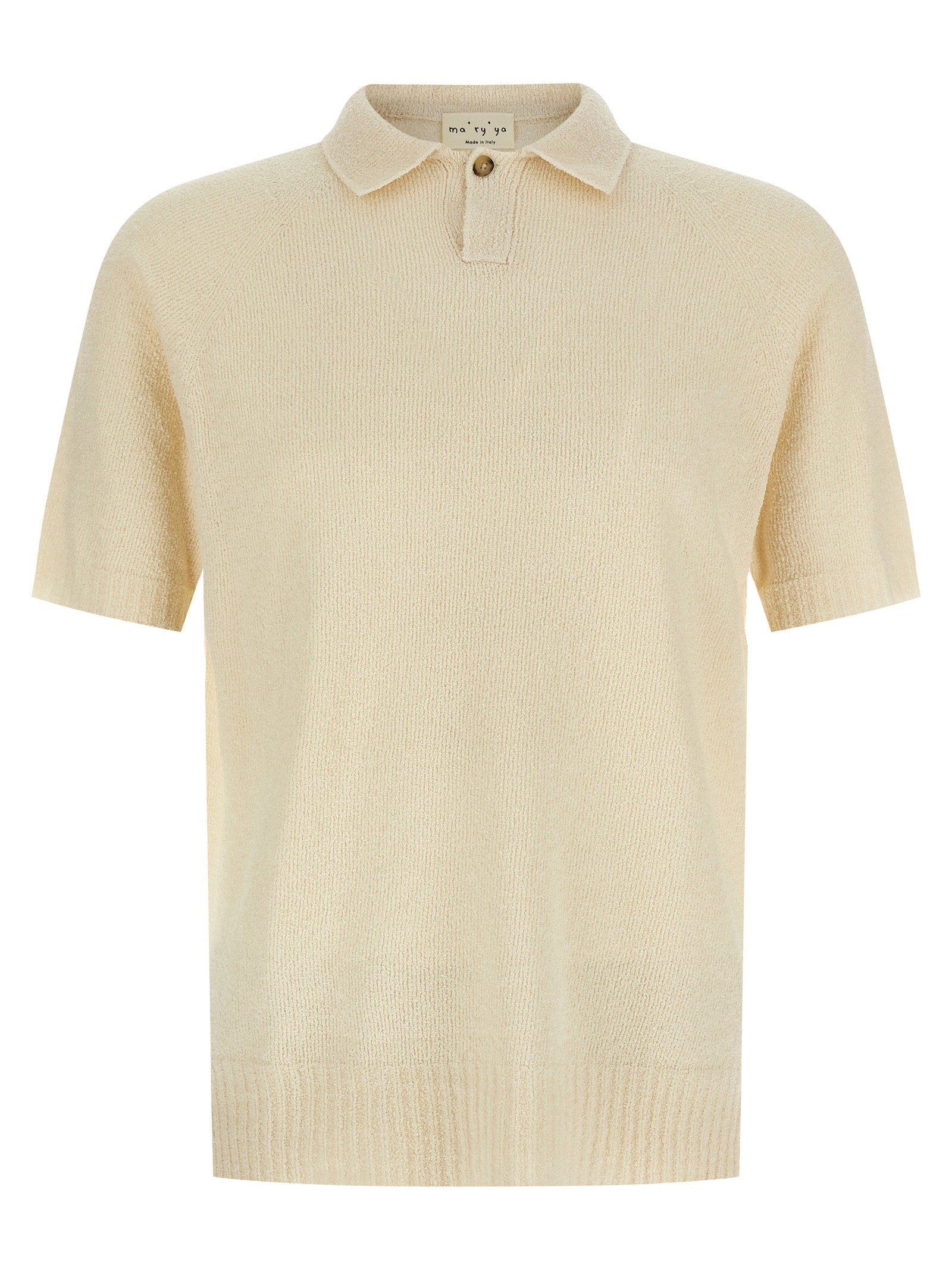 Spongy Effect Polo Shirt