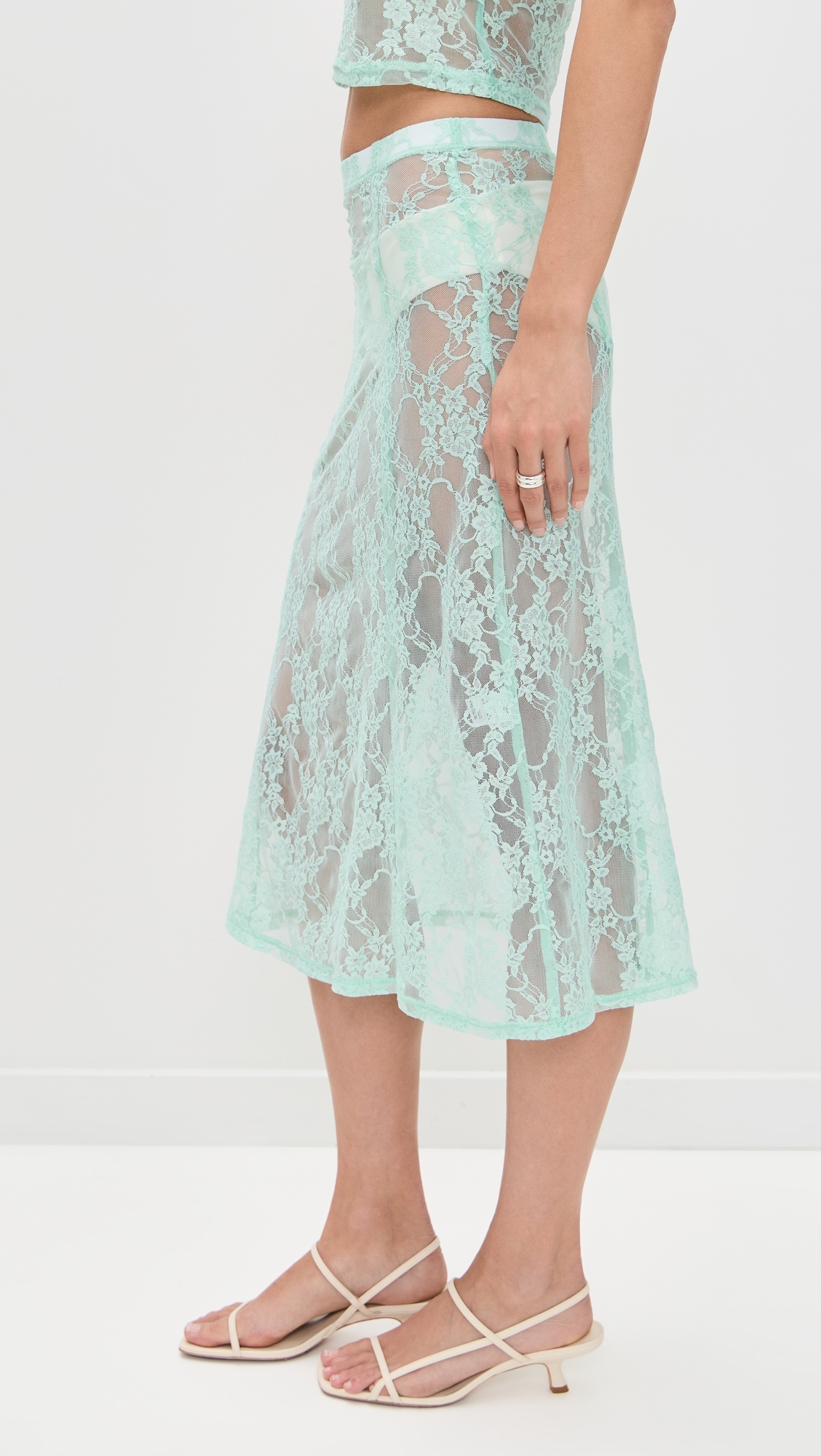 Lace Skirt Ivory