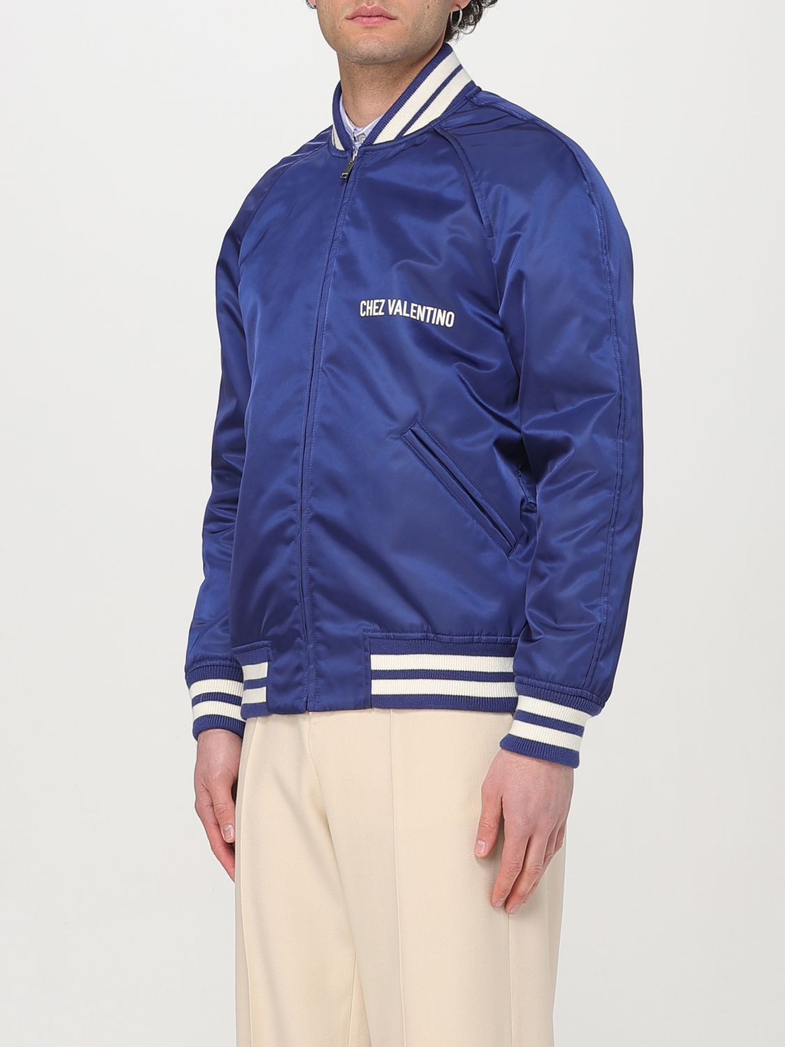 Jacket Men color Blue