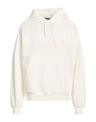 Man Sweatshirt White Size L Cotton