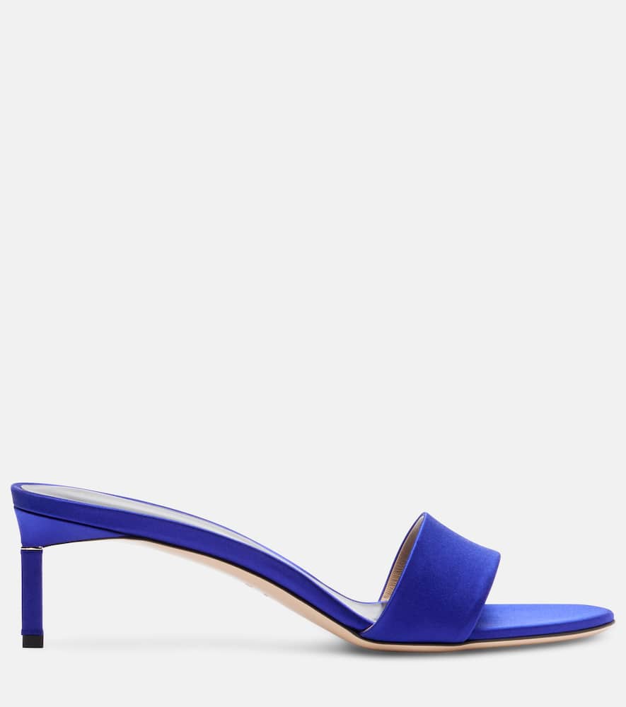T Icon 55 satin mules