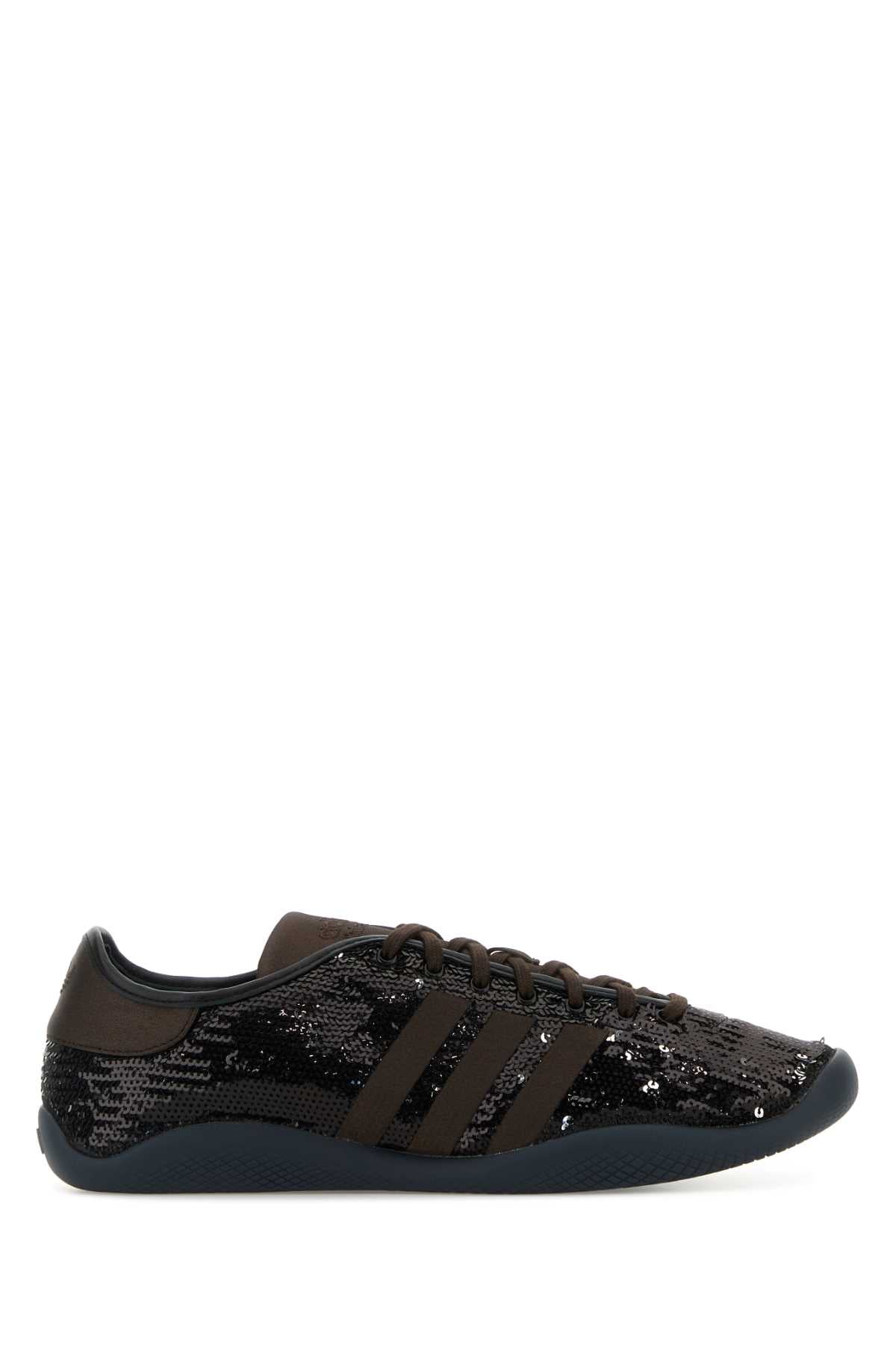 Sequin Sneaker — Black