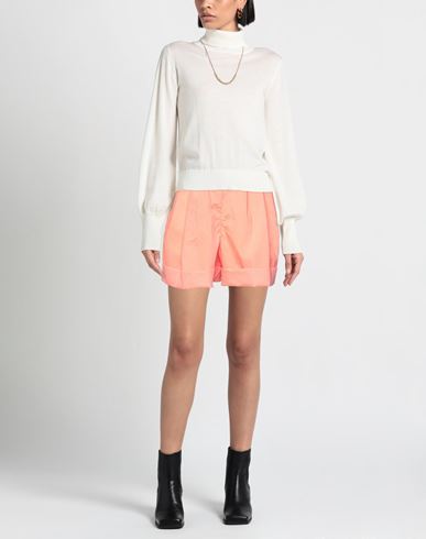 Forte_forte Woman Shorts & Bermuda Shorts Coral Size 0 Polyester, Cotton