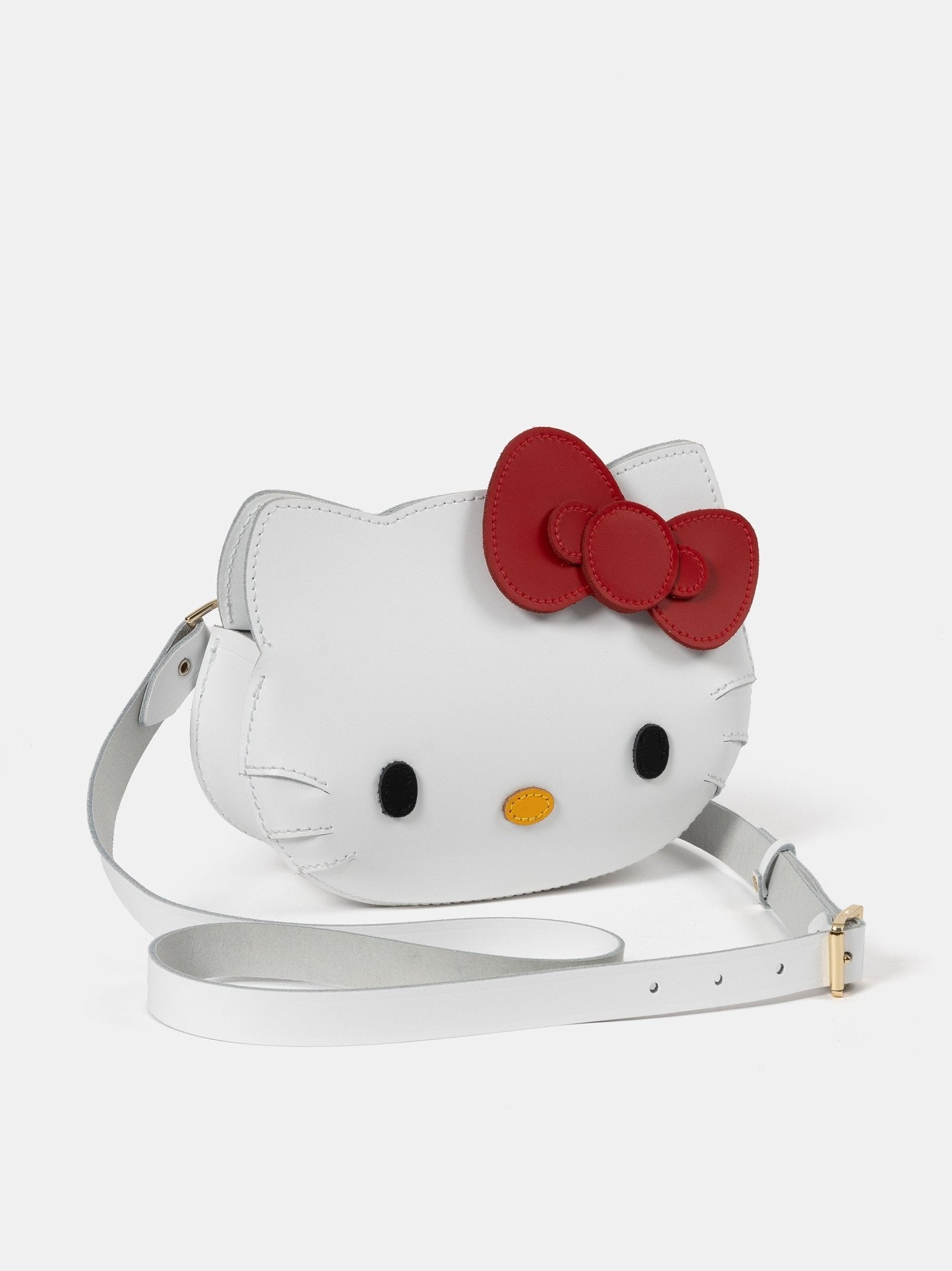 The Mini Hello Kitty Face Bag - Brilliant White