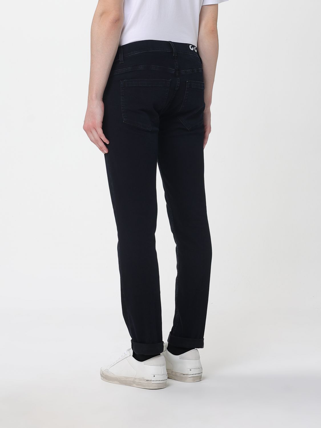 Pants Men color Blue