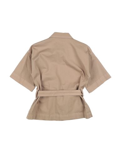 L:ú L:ú By Miss Grant Kid Girl Jacket Khaki Size 14 Cotton, Elastane