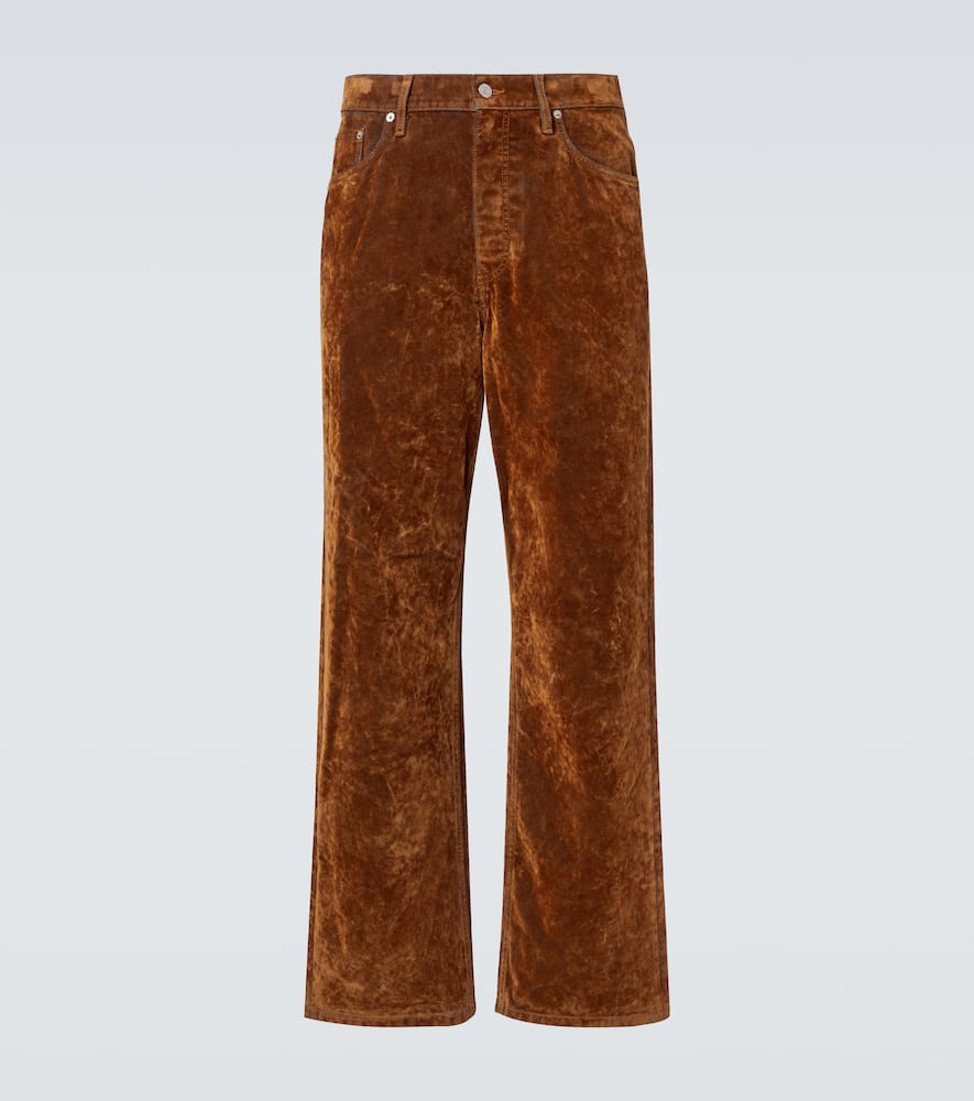 Pine wide-leg jeans