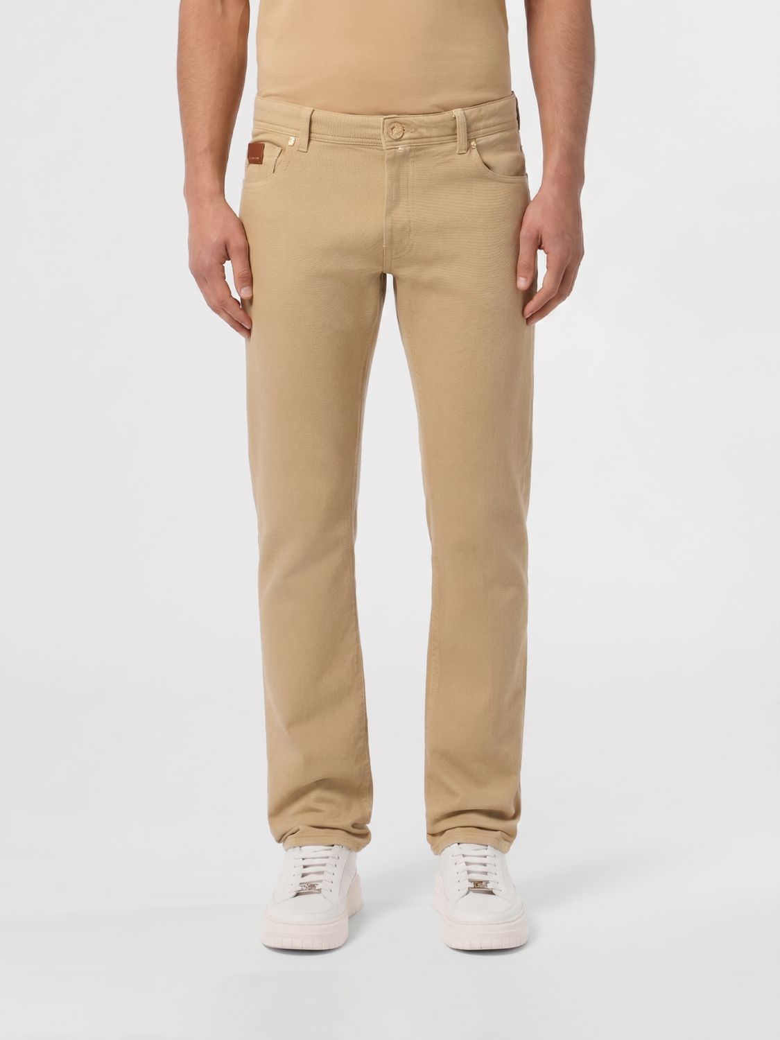 Jeans Men color Beige