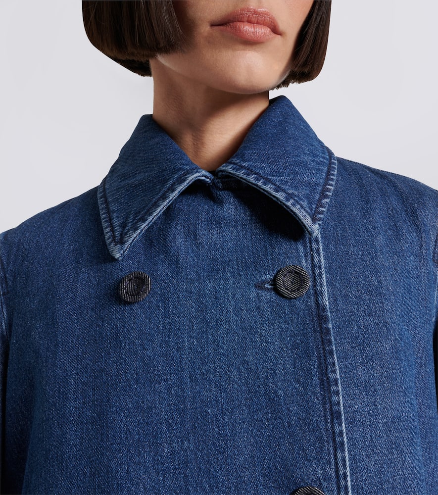 Hayden double-breasted denim jacket