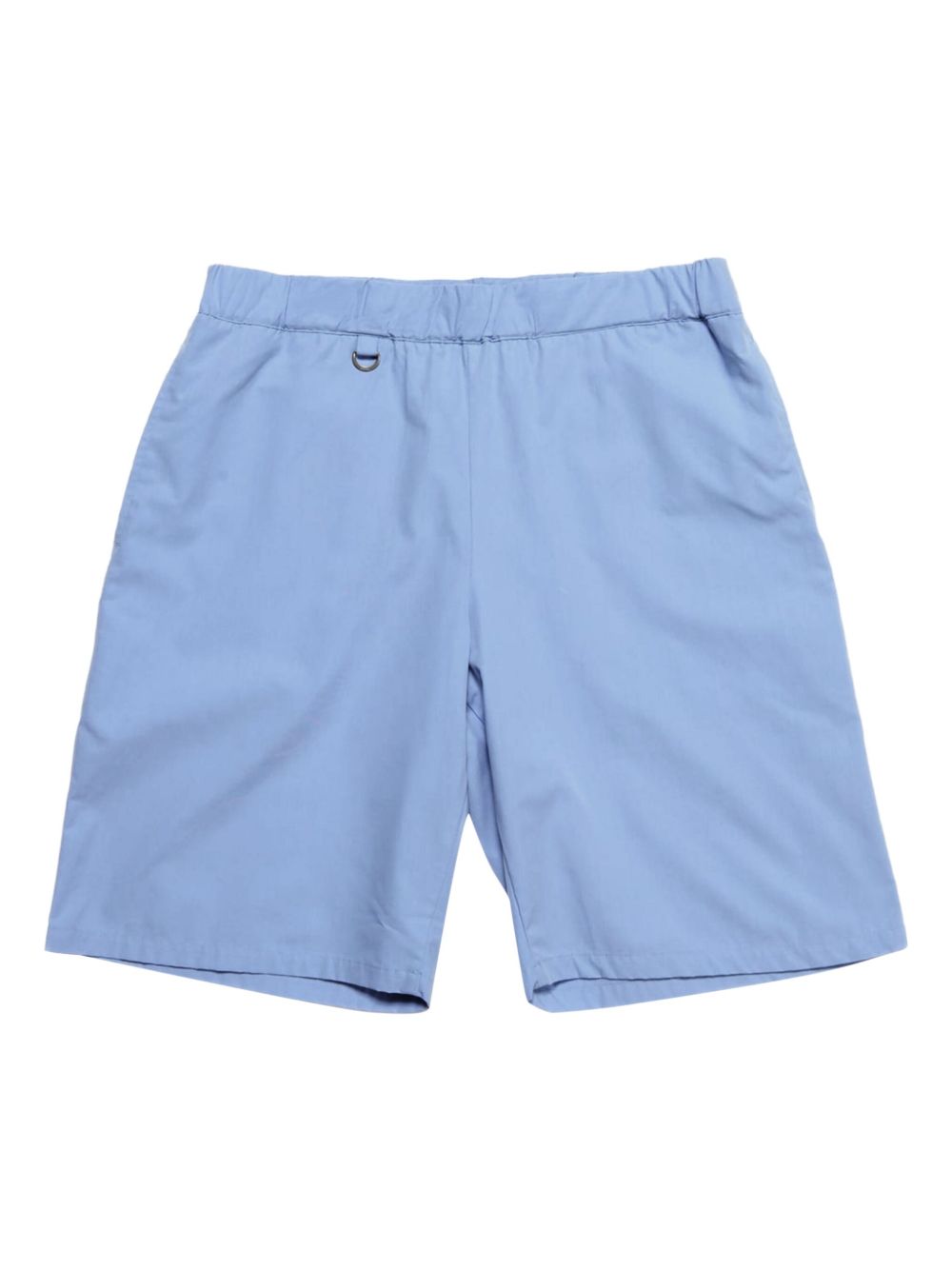 Elasticated-waist shorts - Blue