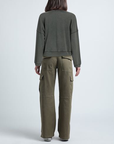 Woman Sweatshirt Military green