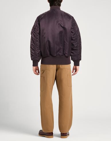 Man Jacket Plum Size S Nylon