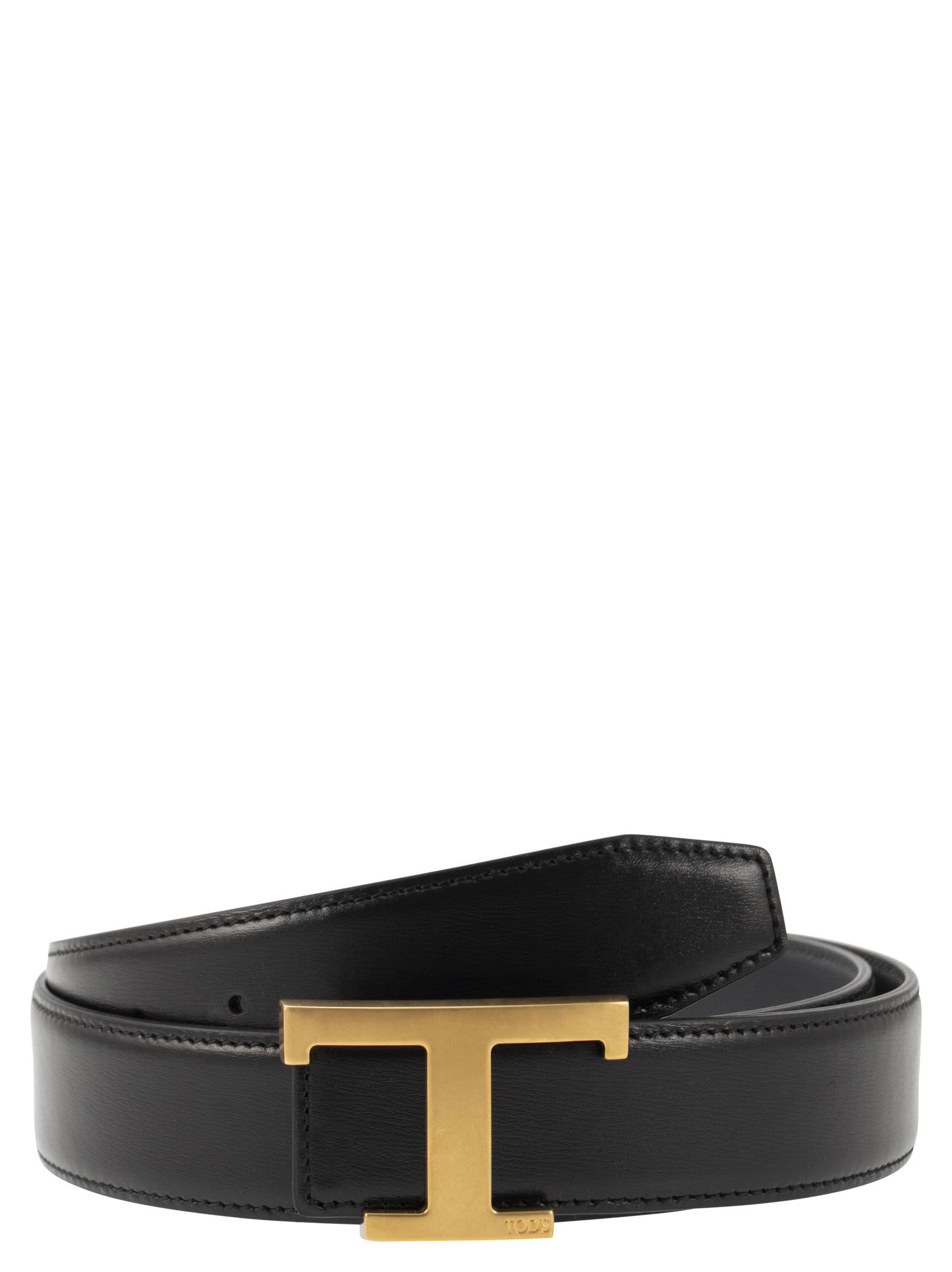 Timeless Reversible T Leather Belt