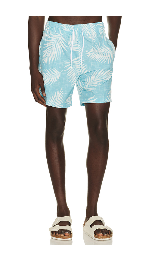 Trunks Surf & Swim Co. Sano 6.5 Swim Short in Blue. L. Also in M, S, XL/1X