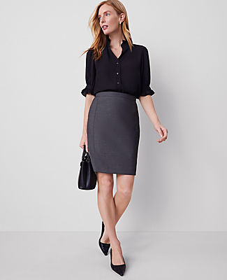 Ann Taylor The Pencil Skirt in Bi-Stretch
