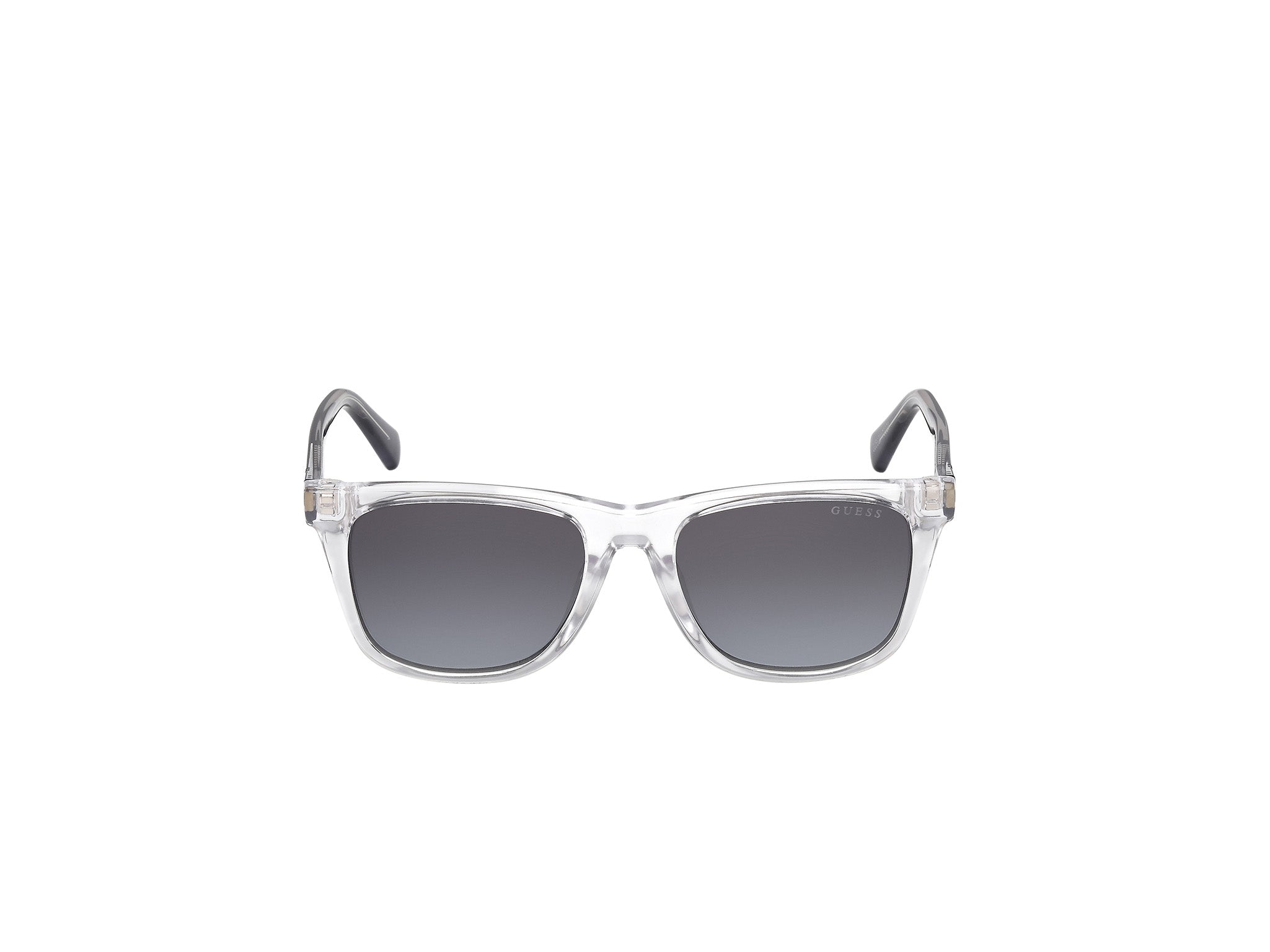 Guess Unisex Guess GU00227 26B Gafas de sol Inyectado Transparente Fumar Cuadrada Norma
