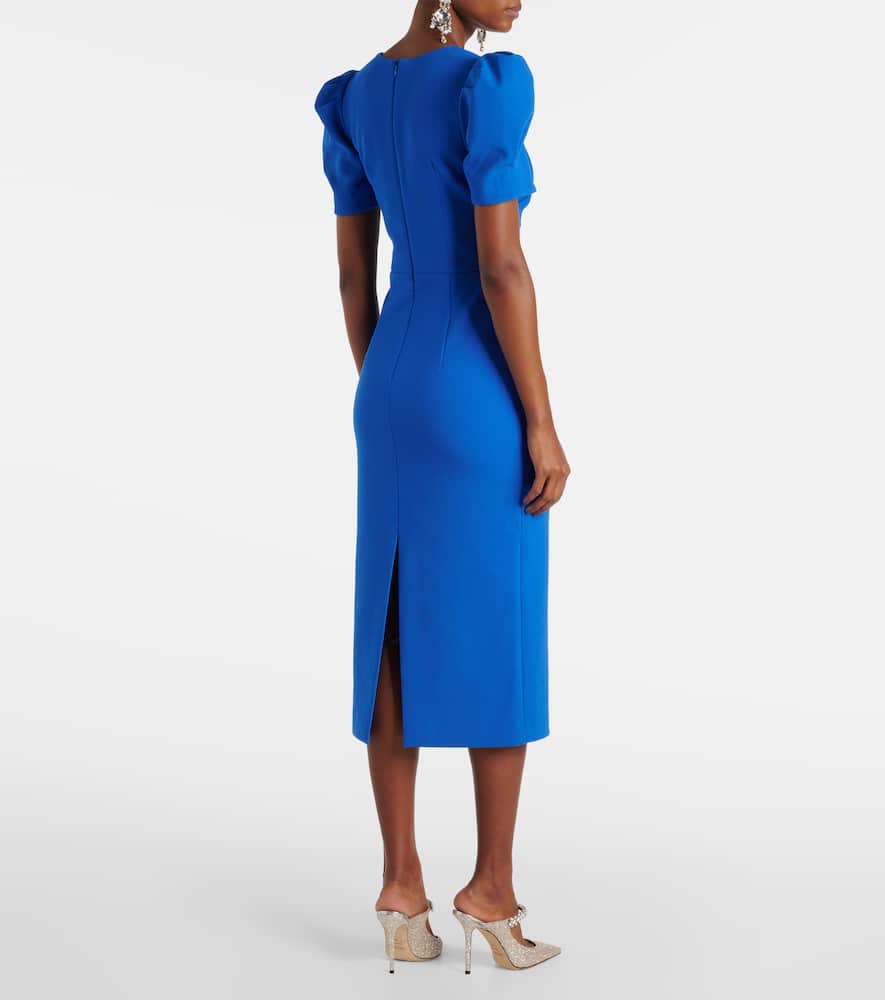 Rebecca Vallance Antonella bow-detail taffeta minidress