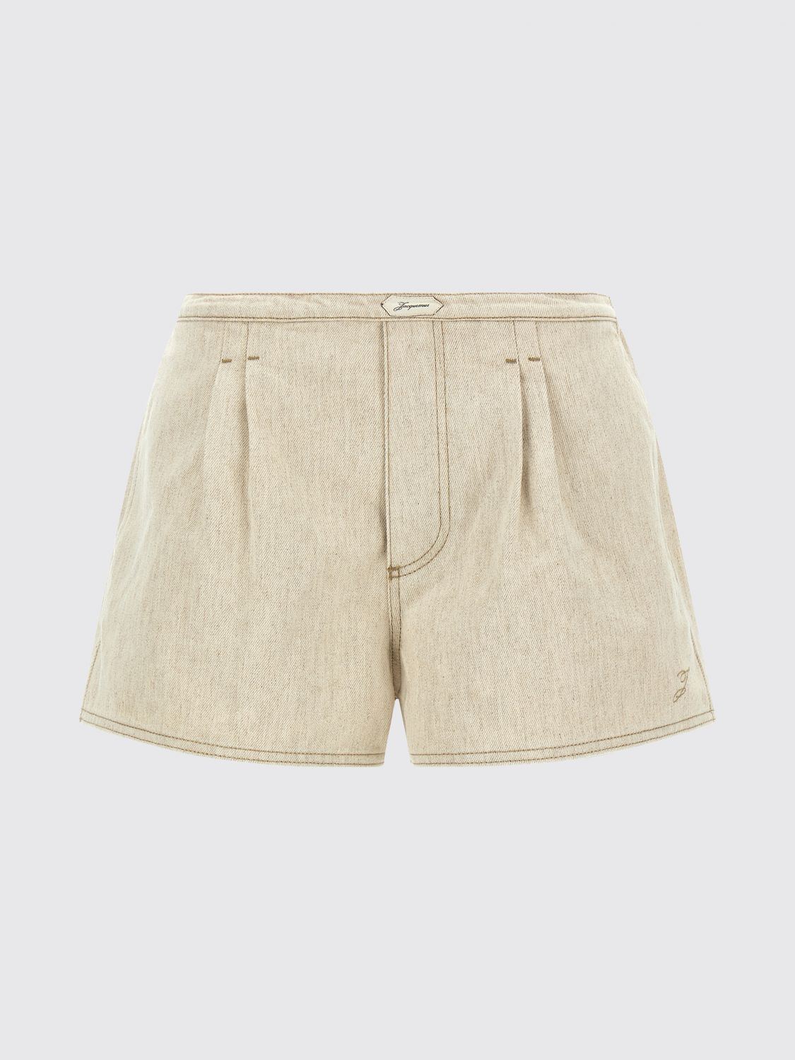 Shorts Woman color Beige
