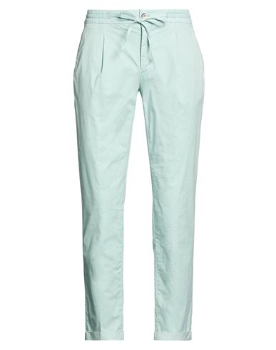 Man Pants Sky blue Size 30 Lyocell, Cotton, Elastane
