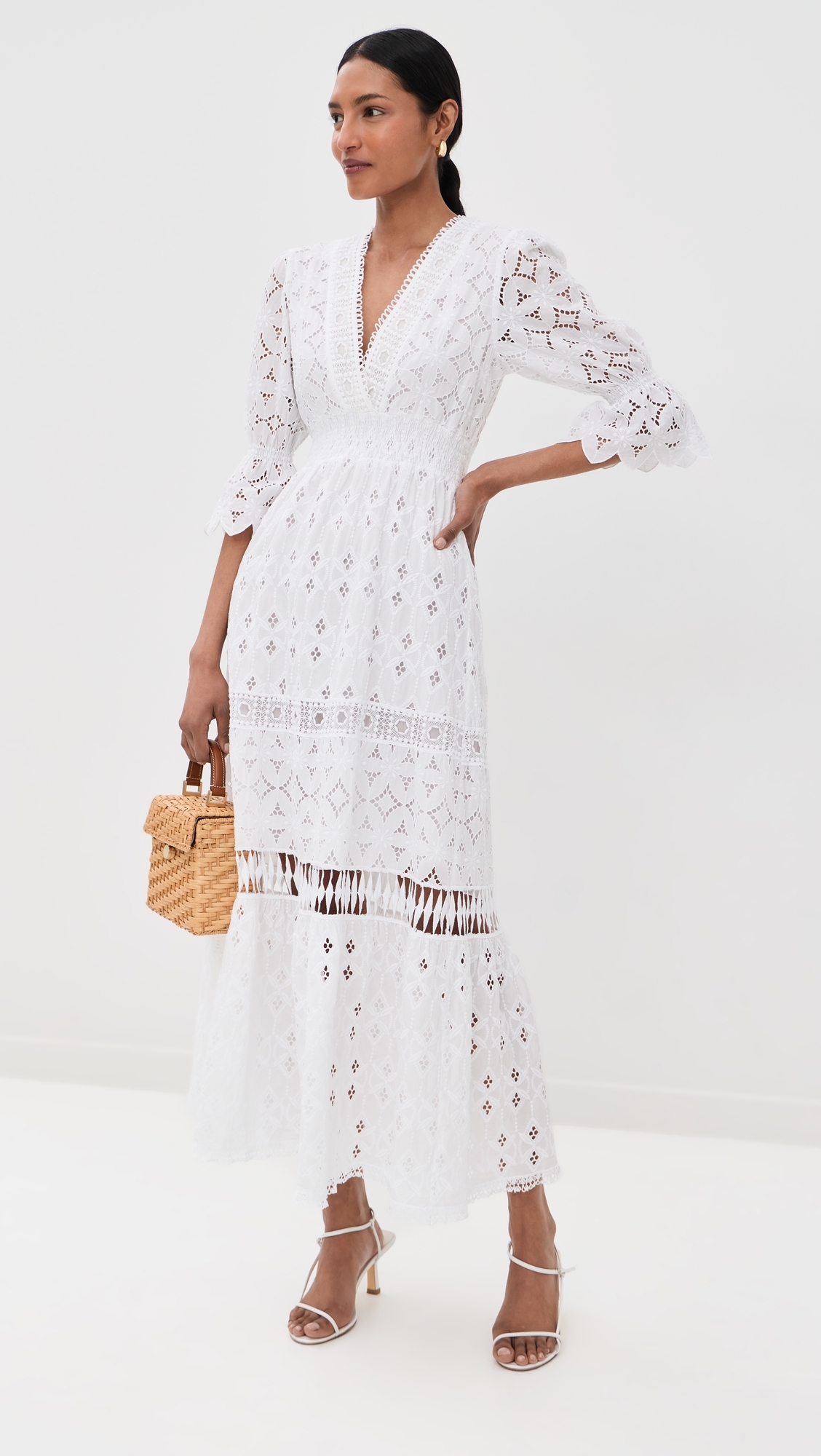 Curry Dress White