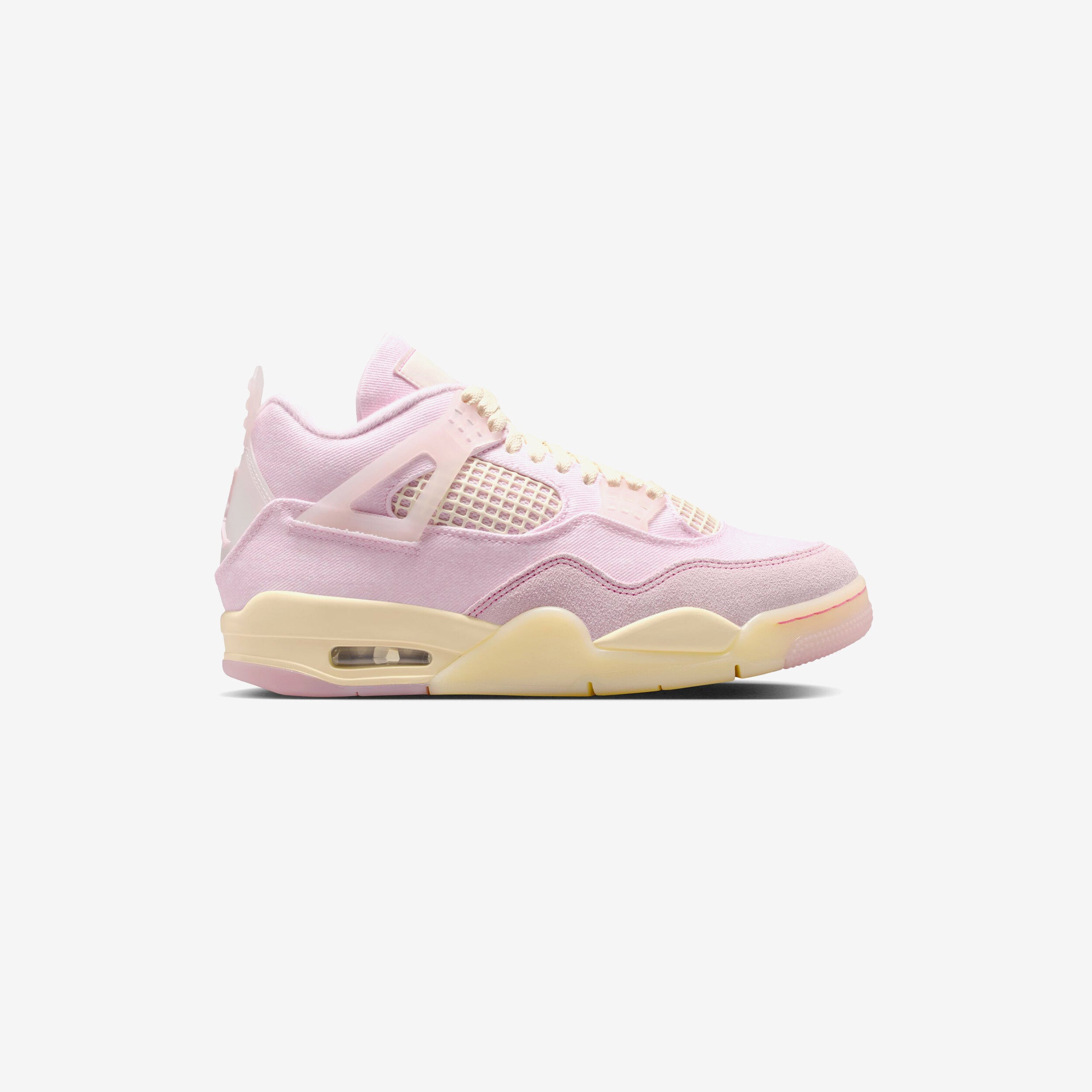 Jordan Women's Air Jordan 4 Retro "Iced Carmine" - PEARL PINK/ICED CARMINE-COCONUT MILK - female