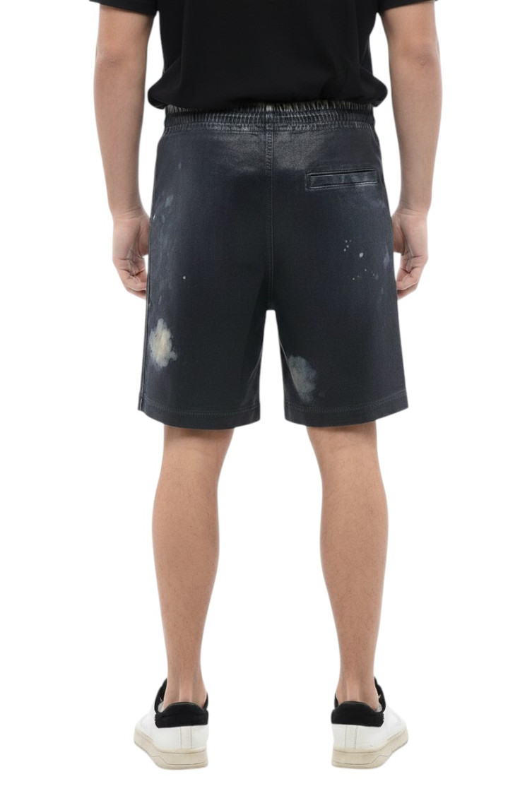 Blue Printed Shorts