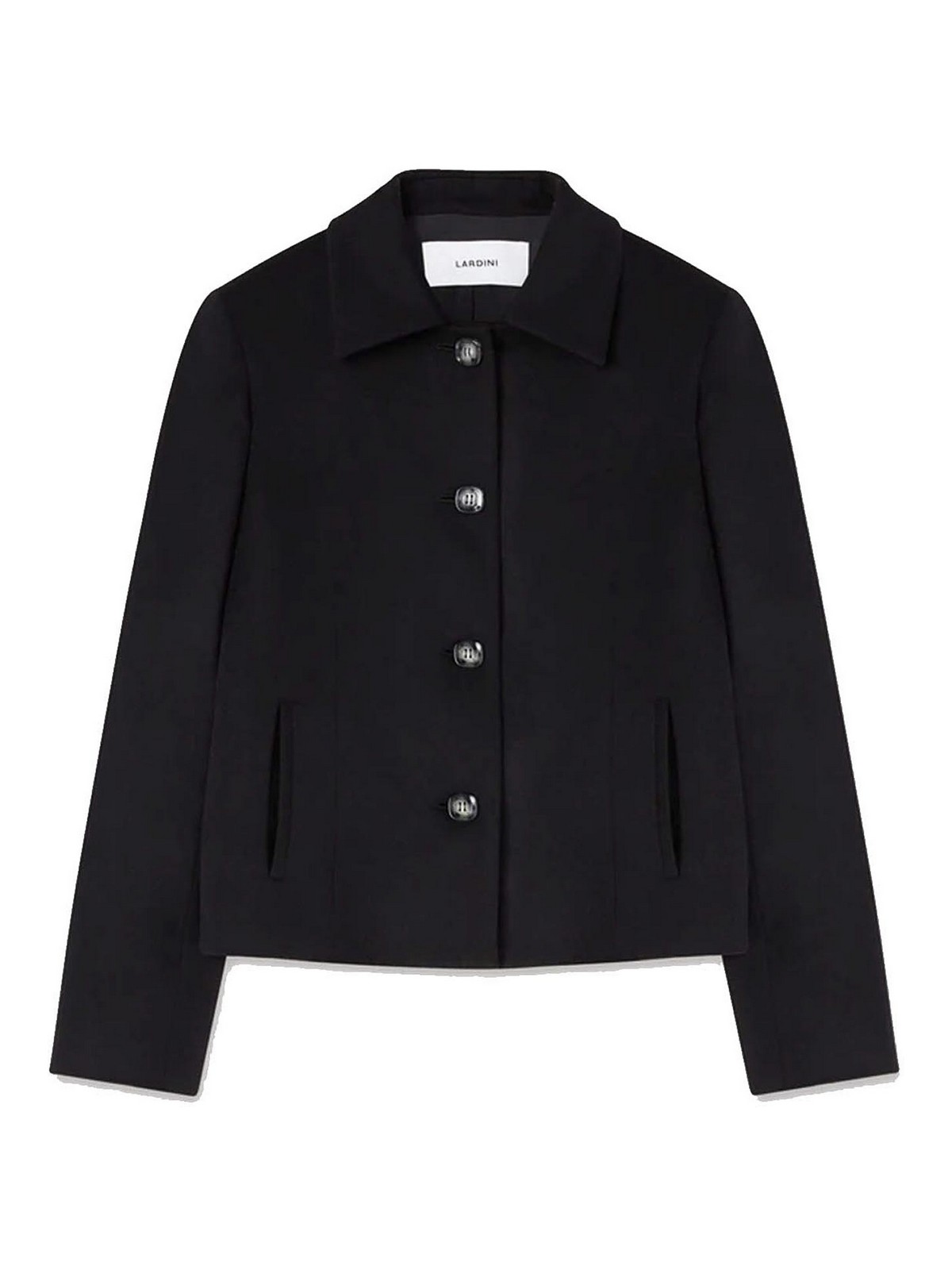 Single-Breasted Wool Jacket