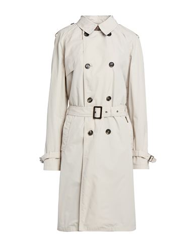 Man Overcoat & Trench Coat Beige Size 38 Polyester