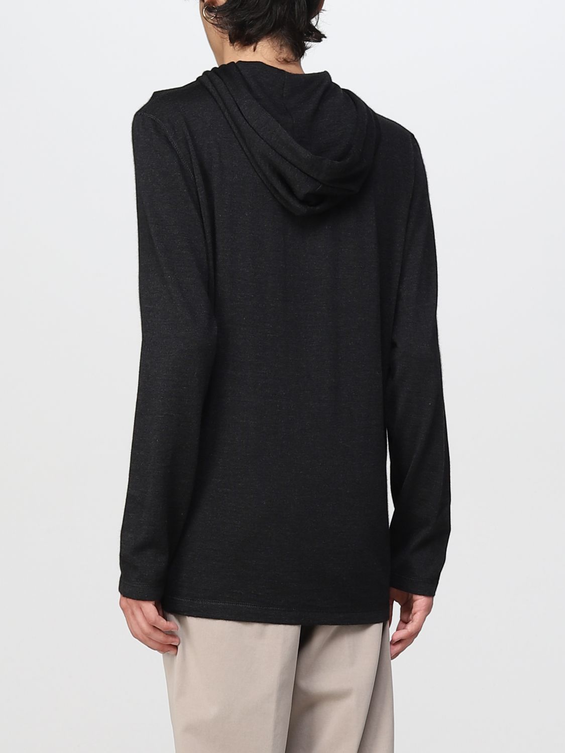 Sweater Men color Charcoal