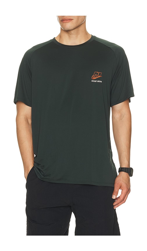 Nike Dri-Fit Advanced Short-Sleeve Running Top in Dark Green. - M also in L, XL/1X