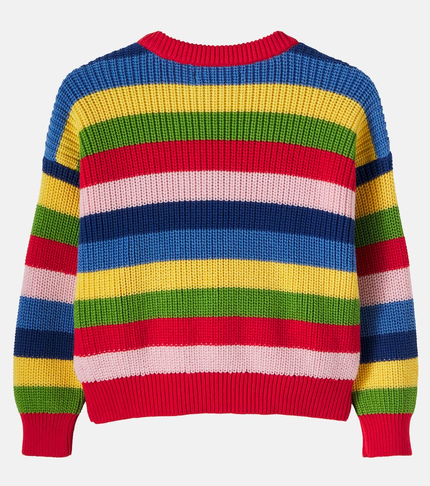 Canela striped cotton sweater