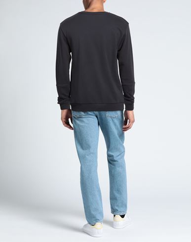 Man Sweatshirt Midnight blue Size L Cotton, Elastane