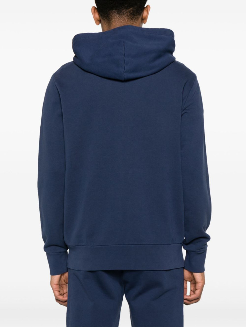 Navy Blue Logo hoodie