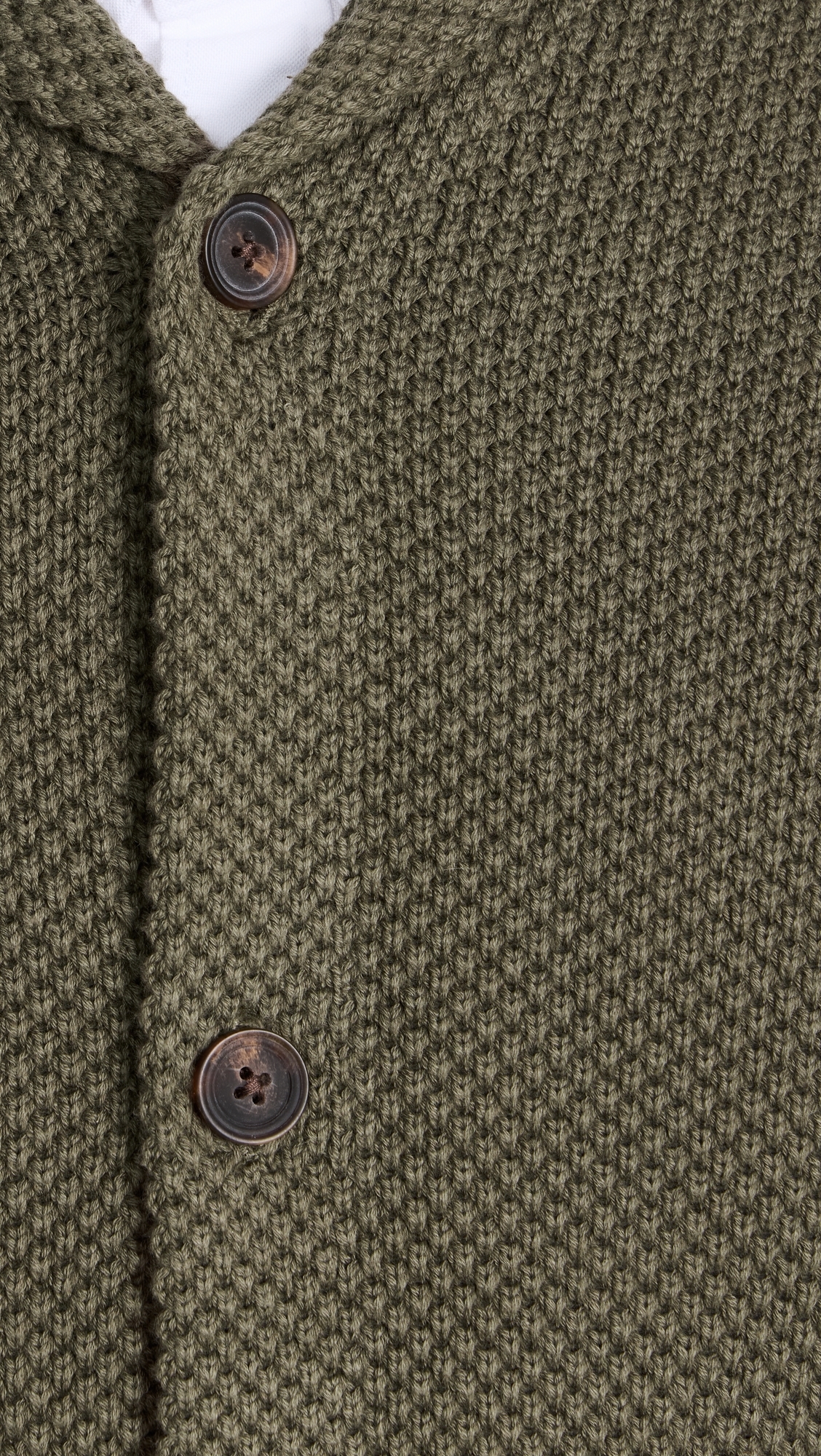 Crawford Cardigan Fatigue Olive