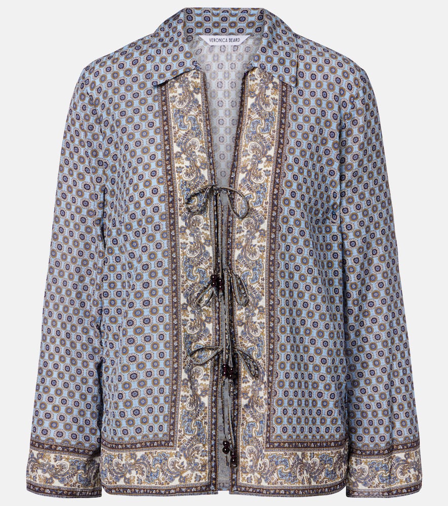 Eva printed blouse