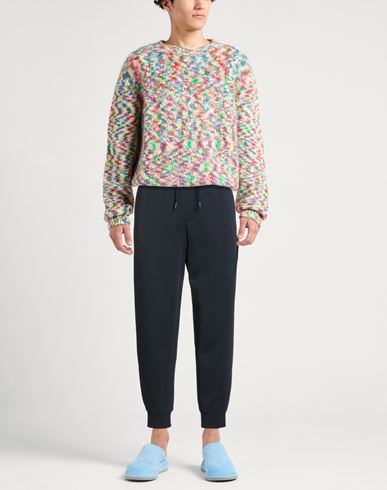 Man Pants Midnight blue Size XS Cotton, Polyester, Elastane