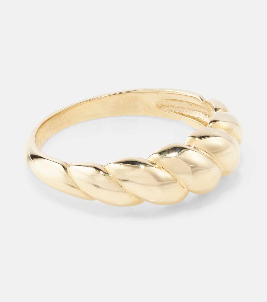 Brioche 10kt yellow gold ring