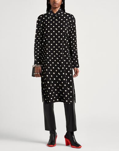 Woman Shirt Black Size S Wool, Polyamide, Elastane
