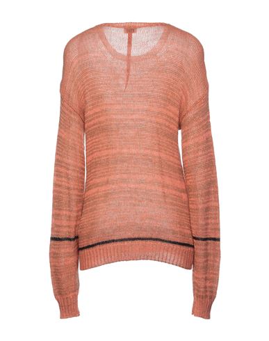 Woman Sweater Salmon pink Size 6 Acrylic, Alpaca wool, Wool