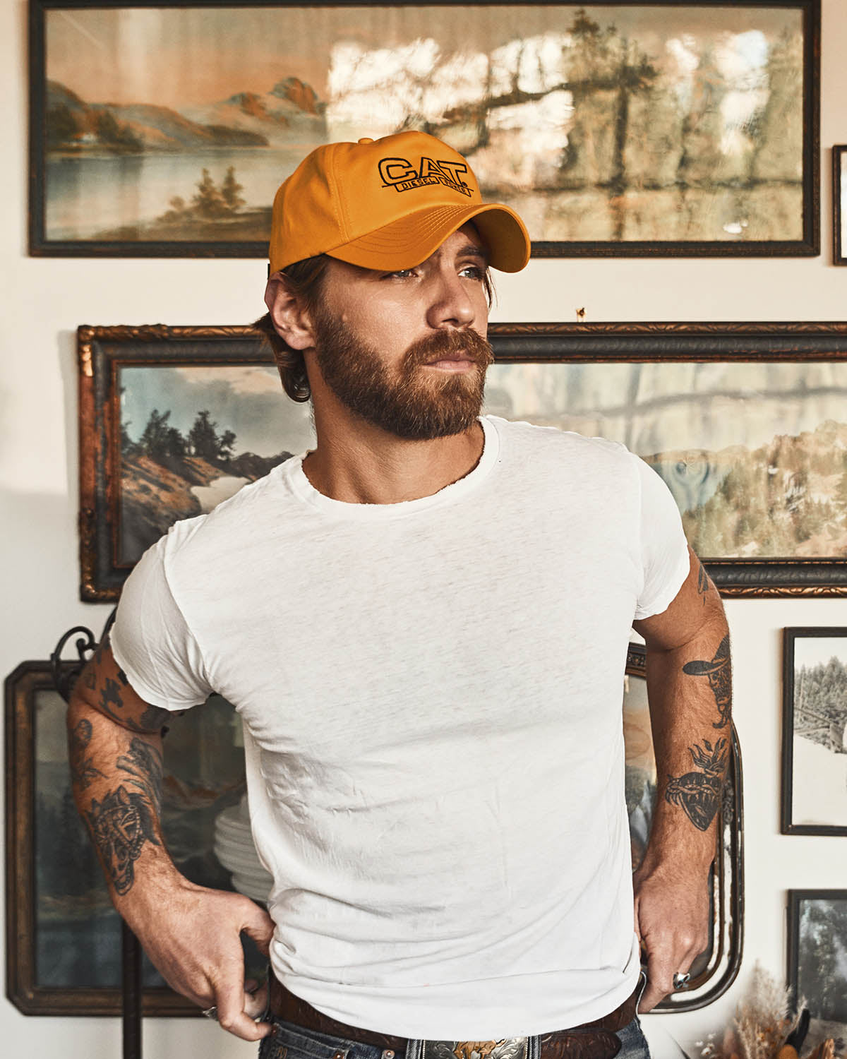 POWER DIESEL HAT CAT WWR DESIGNED BY AVERY RANCH 5-PANEL