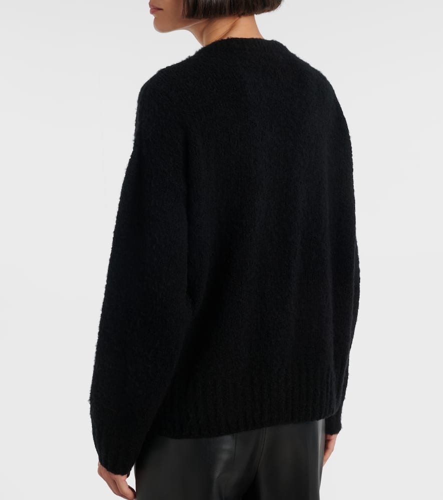 Elbie wool-blend cardigan