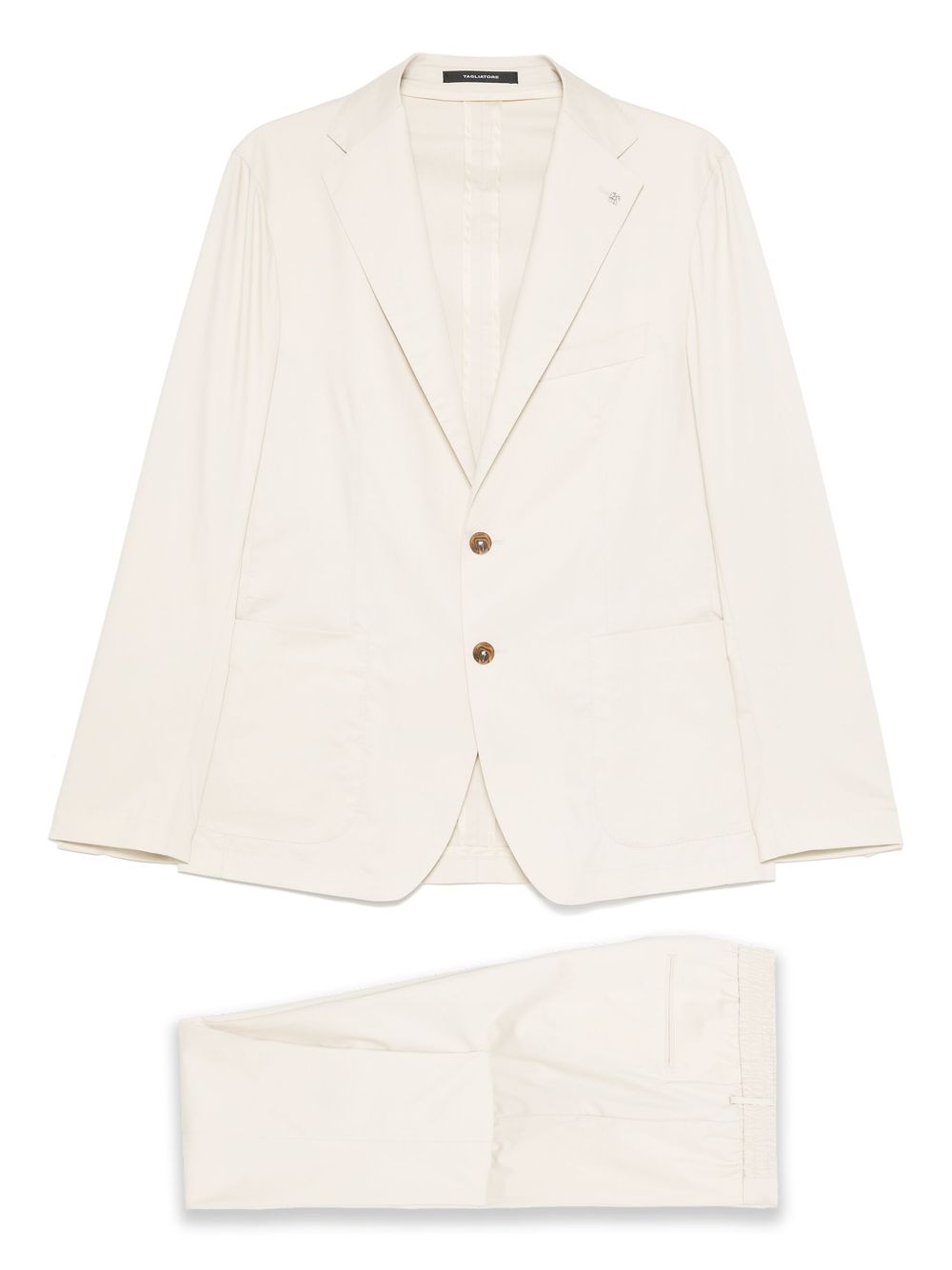 Tagliatore single-breasted suit - Neutrals