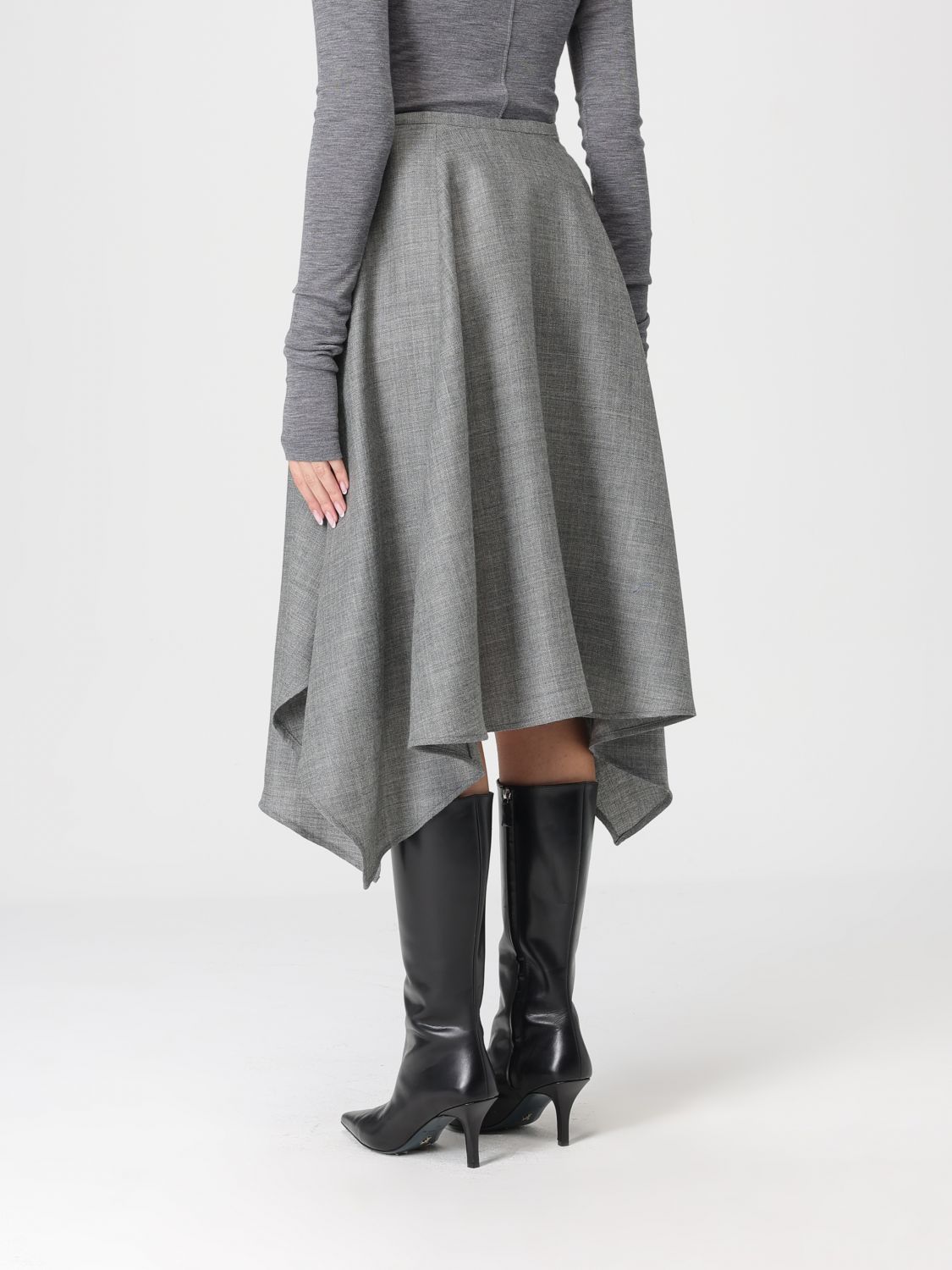 Skirt Woman color Grey